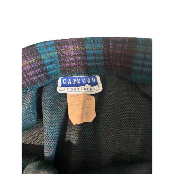 Cape Cod Sportswear Women's Plaid Long Skirt - Picture 3 of 5